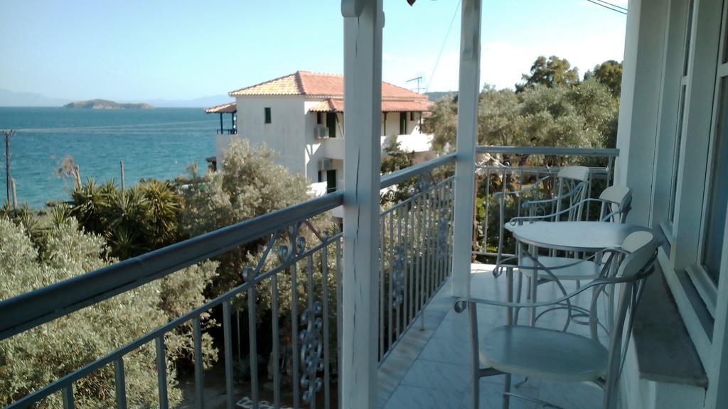 Amaranthos Skiathos View Megali Ammos  Dış mekan fotoğraf