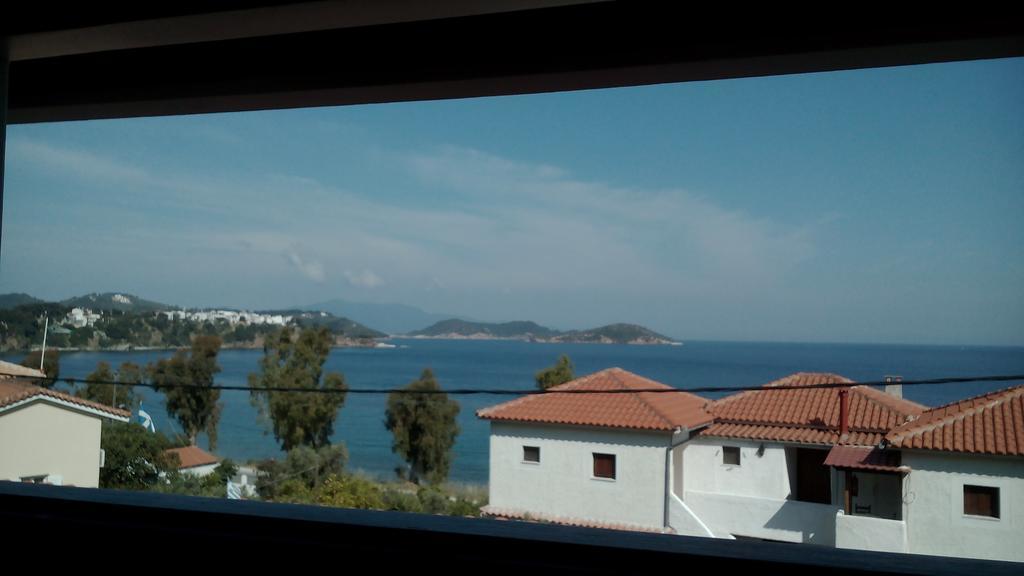 Amaranthos Skiathos View Megali Ammos  Oda fotoğraf